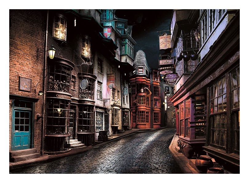 Harry Potter - Diagon Alley Poster (50x70 cm)- Harry Potter