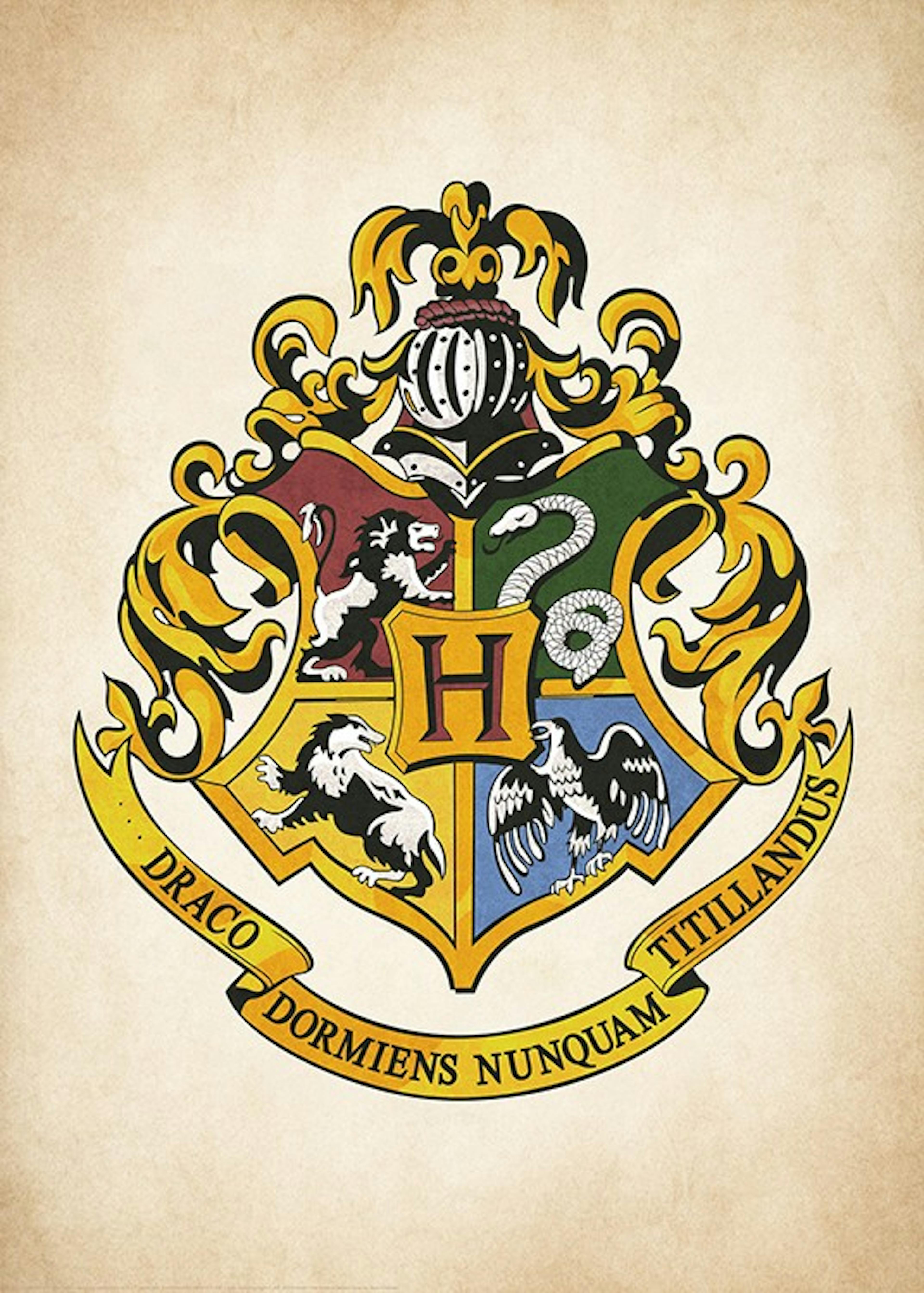 Harry Potter™ - Hogwarts Crest Print 0