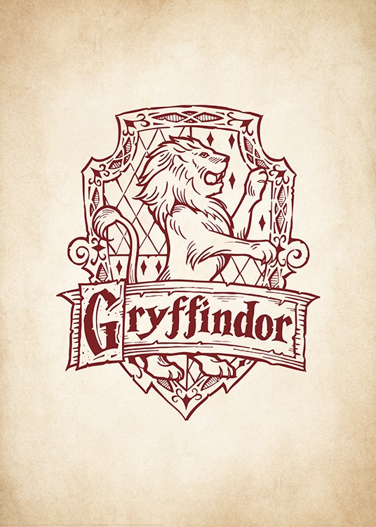 Harry Potter™ - Gryffindor Poster