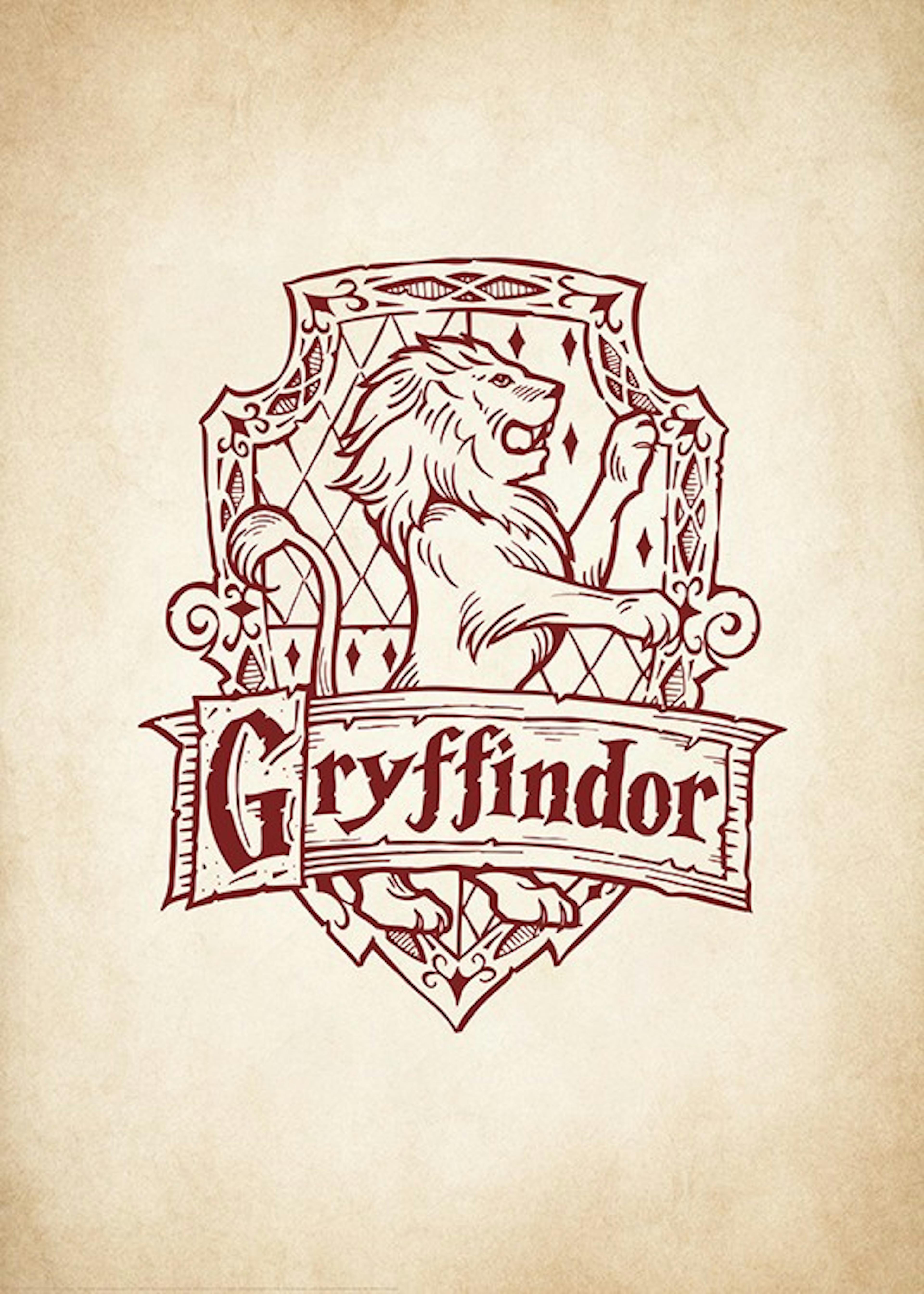 Harry Potter™ - Gryffindor Print 0