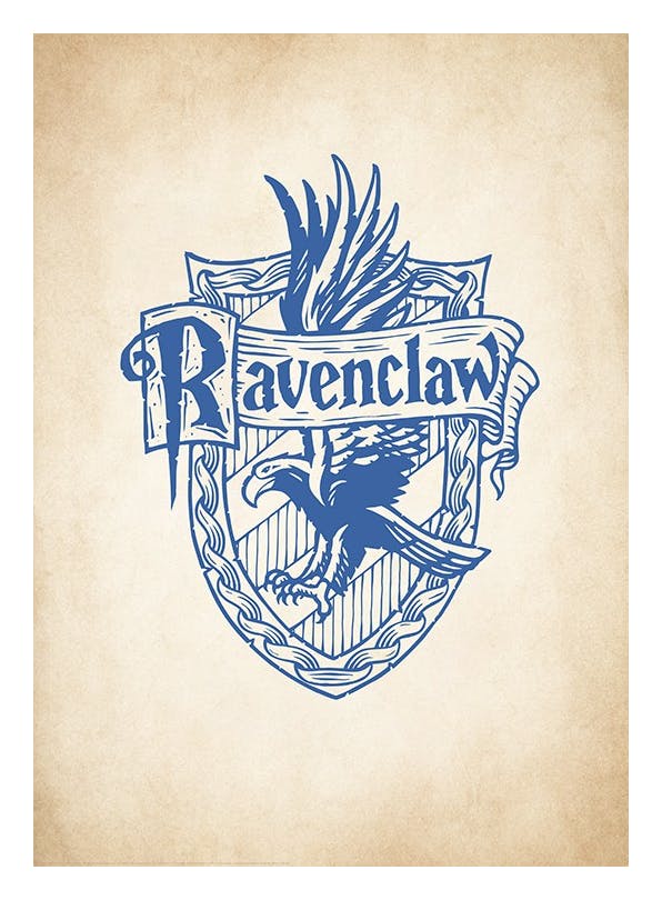 Harry Potter - Ravenclaw Poster (50x70 cm)- Harry Potter