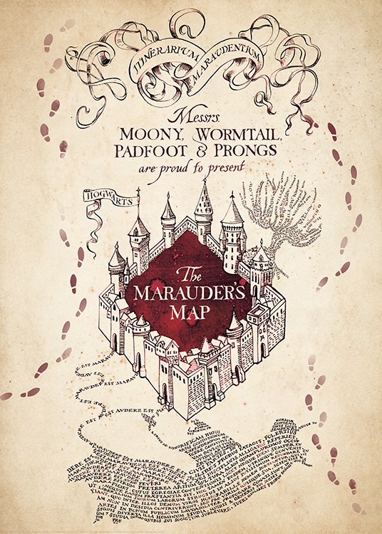 Harry Potter™ - Marauder's Map Poster