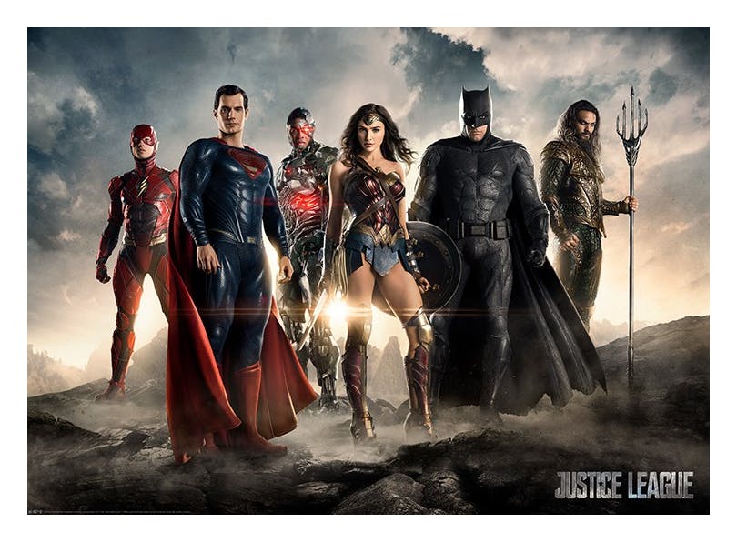 Justice League - Group Affiche (30x40 cm) - Films & Séries TV