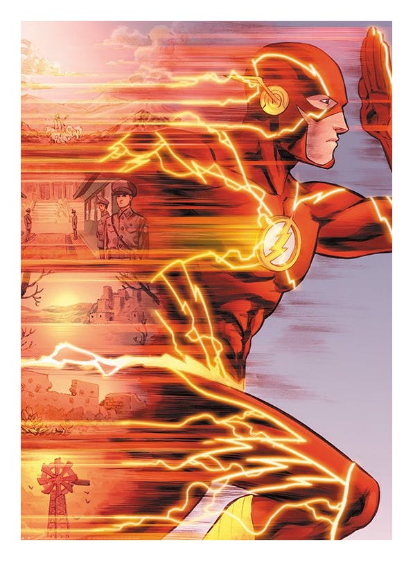 The Flash - Running Fast Affiche (30x40 cm) - Films & Séries TV