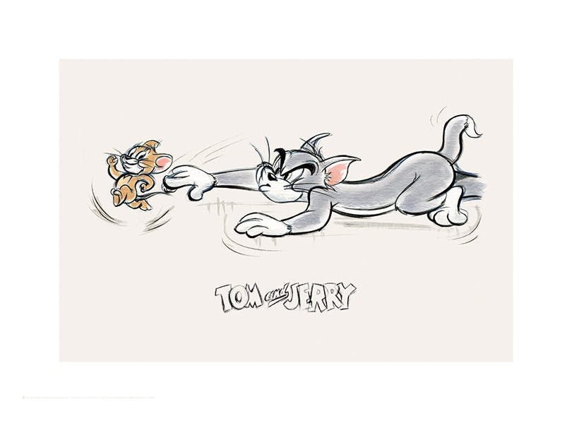 Tom & Jerry - Sketch No3 Affiche (30x40 cm) - Films & Séries TV
