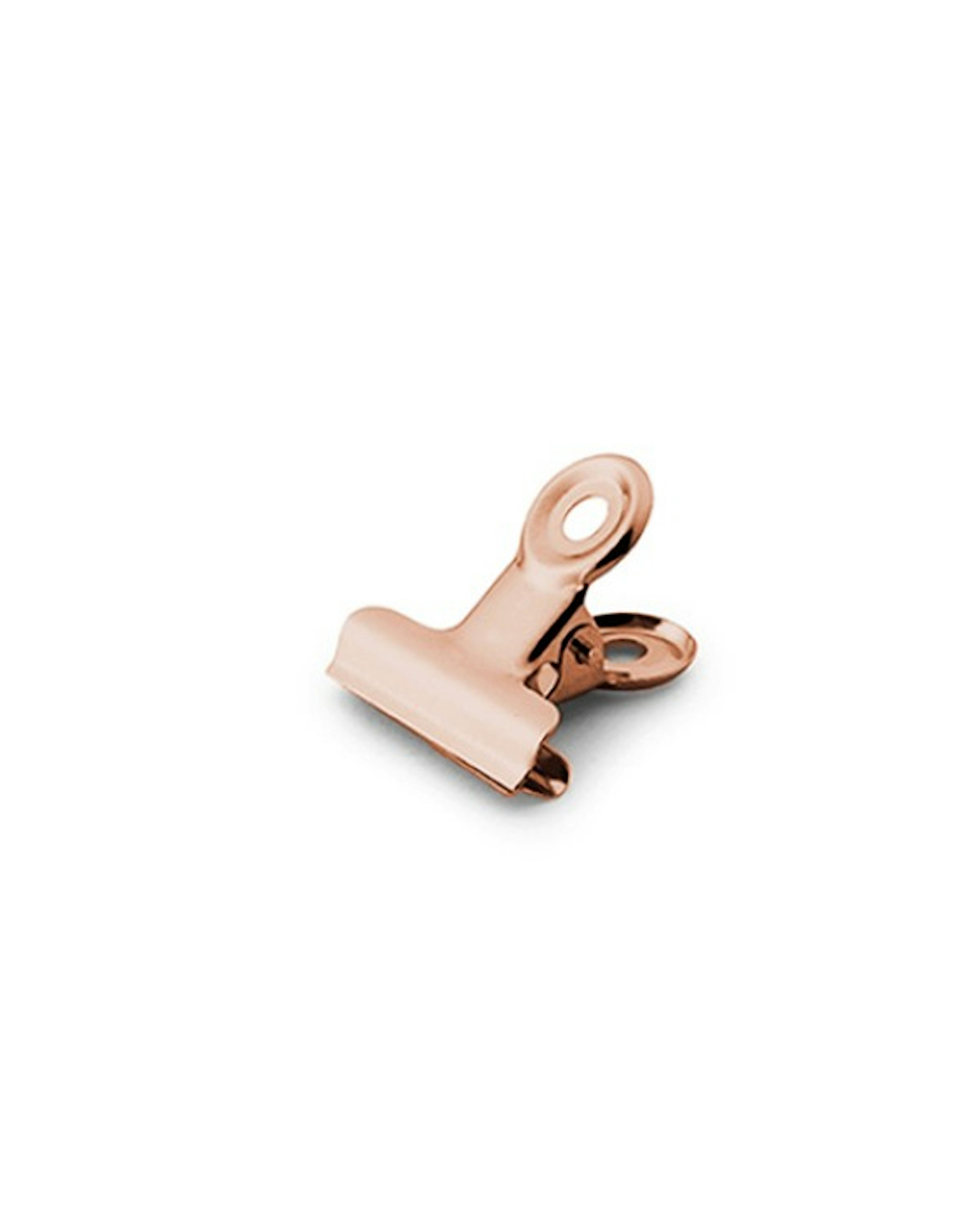 Poster clip copper, Small